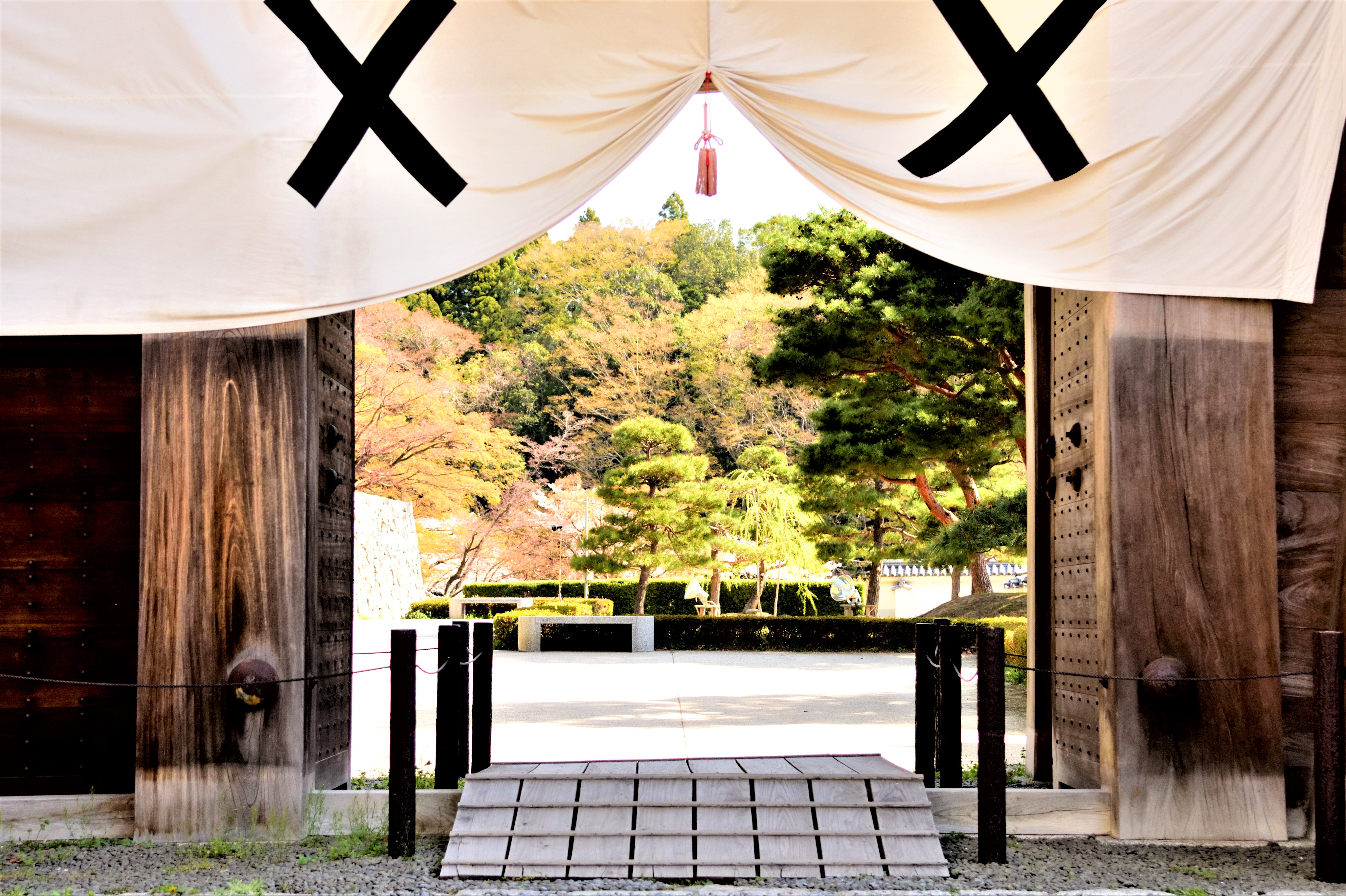 Gate of Kaumigaokajo Castle