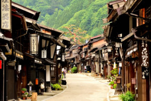 Old houses in Naraijuku