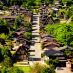 Main road in Shirakawago