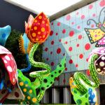 Tulip statue in Yayoi Kusama Museum